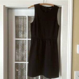 NWT Madewell black sleeveless dress.  Size Medium
